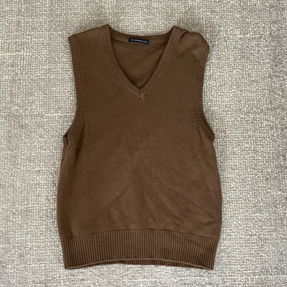 Brandy Melville Brown Vest